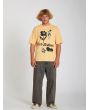 Hombre con Camiseta orgánica de manga corta Volcom Bob Mollema 1 Sunburst corte holgado