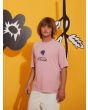 Hombre con Camiseta orgánica de manga corta Volcom Bob Mollema 2 Rosa lateral