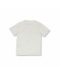Camiseta de manga corta Volcom Dontcontaminate gris para niños de 8 a 14 años posterior