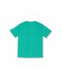 Camiseta de manga corta Volcom Euroslash verde para niños de 8 a 14 años posterior