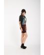 Mujer con Camiseta orgánica de manga corta Volcom FA Max Sherman Negra lateral