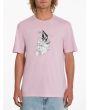 Hombre con camiseta de manga corta Volcom Finkstone rosa