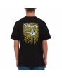 Hombre con camiseta orgánica de manga corta Volcom Gonymagic Negra