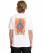 Hombre con Camiseta de manga corta Volcom Psychback blanca