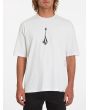 Hombre con Camiseta de manga corta Volcom Shredead Blanca frontal