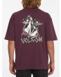 Hombre con Camiseta de manga corta Volcom Sktratz Mulberry