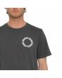Hombre con camiseta de manga corta Volcom Stone Oracle Stealth serigrafía