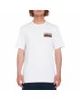 Hombre con Camiseta orgánica de manga corta Volcom Surf Vitals Jack Robinson blanca