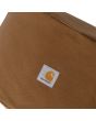 Sillón Puff Carhartt WIP Canvas Pouf Marrón Hamilton etiqueta logo
