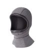 Capucha de neopreno Vissla North Seas 3mm Hood negra para hombre forro térmico