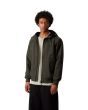 Hombre con Chaqueta impermeable con capucha Carhartt WIP Hooded Sail Jacket Verde Ciprés - Negro