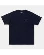 Camiseta de manga corta Carhartt WIP Script Embroidery azul marino para hombre