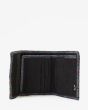 Cartera de velcro Billabong Sons of Fun Negra para hombre posterior