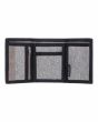 Cartera de triple hoja con cierre de velcro Element Elemental Wallet Gris para hombre abierta