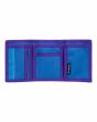 Cartera de velcro Element Elemental Wallet azul y violeta para hombre abierta