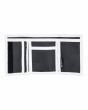 Cartera de velcro Element Elemental Wallet Negra y Gris para hombre abierta