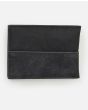 Cartera de cuero sintético Rip Curl Archie RFID PU Slim negra para hombre posterior