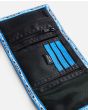 Cartera de velcro Rip Curl Archive Surf Wallet negra y azul para hombre compartimentos