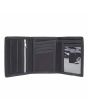Cartera Santa Cruz Mini Hand Wallet Negra abierta