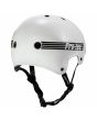 Casco para skate o bmx Pro-Tec Old School Blanco Brillante para adulto derecha