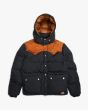 Chaqueta acolchada con capucha Deus Ex Machina Summit Puffa Negra para hombre