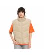 Mujer con Chaleco de pana acolchado convertible en chaqueta Volcom Cord'N Puff Khaki