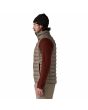 Hombre con chaleco Patagonia Down Sweater Vest Marrón lateral