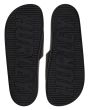 Chanclas Hurley Travis Barker Slide Negras para hombre suela
