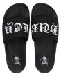 Chanclas Hurley Travis Barker Slide Negras para hombre