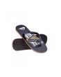 Chanclas Quiksilver Molokai Art SL azules para hombre frontal y suela