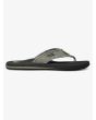 Chanclas Quiksilver Monkey Abyss verdes para hombre lateral