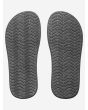 Chanclas Quiksilver Monkey Abyss verdes para hombre posterior