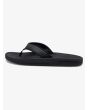 Sandalias Quiksilver Rivi negras para hombre izquierda