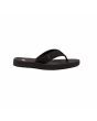 Chanclas de playa Quiksilver Rivi III Negras para hombre derecha