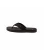 Chanclas de playa Quiksilver Rivi III Negras para hombre izquierda