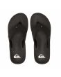 Chanclas de playa Quiksilver Rivi III Negras para hombre superior