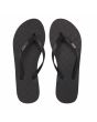 Chanclas de playa Roxy Viva Negras para mujer superior