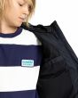 Niño con Chaqueta acolchada con capucha Element Puffa Classic Youth Negra interior
