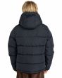 Niño con Chaqueta acolchada con capucha Element Puffa Classic Youth Negra posterior