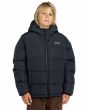 Niño con Chaqueta acolchada con capucha Element Puffa Classic Youth Negra 