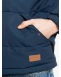Chaqueta Acolchada Quiksilver The Puffer azul marino para Hombre bolsillo