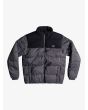 Chaqueta acolchada Quiksilver Wolf Shoulder gris para hombre