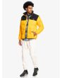 Hombre con Chaqueta acolchada Quiksilver Wolf Shoulder amarilla frontal