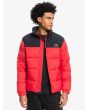 Hombre con Chaqueta acolchada Quiksilver Wolf Shoulder roja
