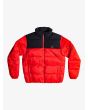 Chaqueta acolchada Quiksilver Wolf Shoulder roja para hombre