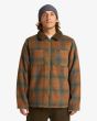 Hombre con chaqueta de invierno Billabong Hills Sherpa Otter