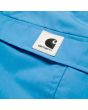 Chaqueta de invierno Carhartt WIP W' Nimbus Pullover para mujer en color azul celeste logo