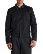Hombre con Chaqueta motera Deus Ex Machina Road Mesh Jacket Negra