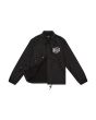 Chaqueta Deus Ex Machina Venice Coach negra para hombre botones