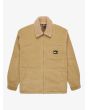Cazadora de pana Quiksilver DNA Sherpa Harrington color Sponge para hombre